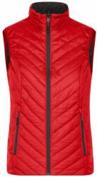 James & Nicholson (Daiber) Női kifordítható mellény JN1089 - Piros / sötétszürke | M (1-JN1089-1724936)