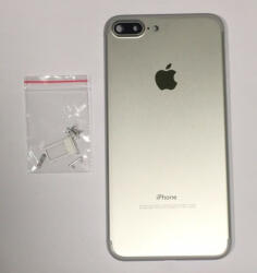  iPhone 7 7G Plus (5, 5") ezüst/silver készülék hátlap/ház/keret - gsmlive
