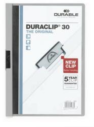 DURABLE Clip-mappa Durable Duraclip 30 lapig szürke