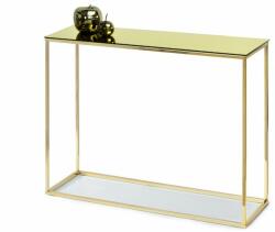 Vox bútor BALI konzolasztal, arany-arany