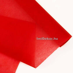 Vetex csomagoló dekoranyag 50cm x 8m - Piros