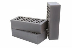 Lode TYBET SHADED - caramida klinker perforata, gri, 250x120x65 mm (TYBET-SHADED)