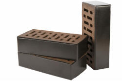 Lode KRYPTON - caramida klinker cu goluri, negru, 250x120x65 mm (11.861100L)