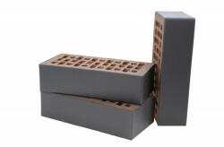Lode GALAXY - caramida klinker perforata, grafit metalic, 250x120x65 mm (GALAXY)