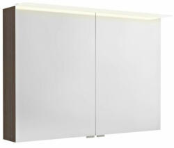 SAPHO Linex rusztikus fenyő tükrösszekrény LED világítással (LX100-0016)