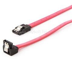 Gembird CC-SATAM-DATA90-0.3M Serial ATA III 30 cm Data Cable with 90 degree bent metal clips red (CC-SATAM-DATA90-0.3M) (CC-SATAM-DATA90-0.3M)