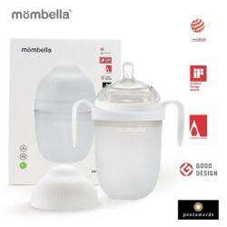 Mombella Biberon Anticolici cu Tetina XL Flux Mombella Breast-Like 300ml Ivory (8162)