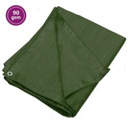vidaXL Prelată 90 g/m2, verde, 2x3 m, HDPE (151513)