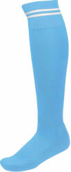Proact Uniszex zokni Proact PA015 Striped Sports Socks -47/50, Sporty Sky Blue/White