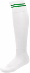 Proact Uniszex zokni Proact PA015 Striped Sports Socks -39/42, White/Sporty Red