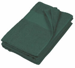 Kariban Uniszex törölköző Kariban KA112 Hand Towel -50X100, Forest Green