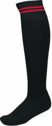 Proact Uniszex zokni Proact PA015 Striped Sports Socks -27/30, Black/White