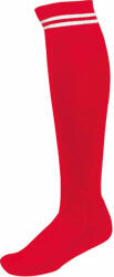 Proact Uniszex zokni Proact PA015 Striped Sports Socks -47/50, Sporty Red/Black