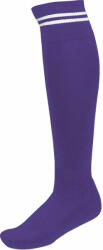 Proact Uniszex zokni Proact PA015 Striped Sports Socks -27/30, Sporty Purple/White