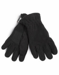 K-UP Uniszex kesztyű K-UP KP427 Thinsulate polar-Fleece Gloves -S/M, Black