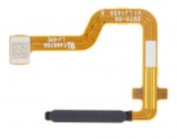 Motorola Moto G22 XT2231 ujjlenyomat olvasós flex kábel, átvezető fólia fekete gyári