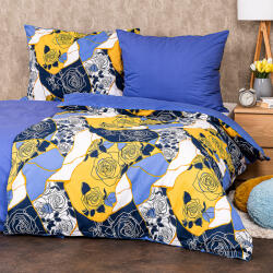 4Home Lenjerie de pat din bumbac 4Home Blue rose, 140 x 220 cm, 70 x 90 cm Lenjerie de pat