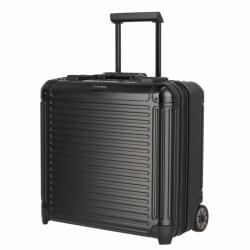Travelite Next fekete alumínium 2 kerekű üzleti kabinbőrönd (79912-01)