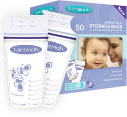  Lansinoh anyatejtároló fagyasztózacskó - 50 db/csomag