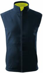 MALFINI Férfi softshell mellény Vision - Tengerészkék | XL (5170216)