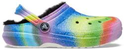Crocs Kids Classic Lined Spray Dye Clog K Gyerek papucs (208081-94S C11)