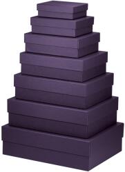Rössler ajándékdoboz (14x19x6 cm) sötét lila (13411950905)