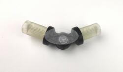  Saroktoldó elem 16 mm átmérőjű fekete színű karnisrúdhoz