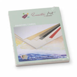 Encaustic kartonpapír, A/6, 6 szín, 250 gr, 24 db