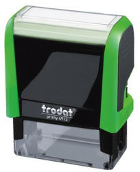 TRODAT Bélyegző TRODAT Printy 4.0 4912 almazöld ház fekete párna (4912Z/F) - papir-bolt