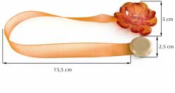Eurofirany Különleges függönyelkötő mágnes 2 Narancssárga