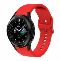 Samsung Galaxy Watch 4/5/5 Pro Samsung Galaxy Watch 4/5 szilikon szíj, Galaxy Watch 4 szilikon szíj színe Piros