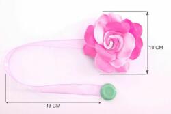 Eurofirany Virág alakú függönyelkötő mágnes 6 Rózsaszín