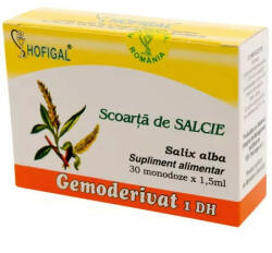 Hofigal Scoarta de salcie Gemoderivat - 30 monodoze