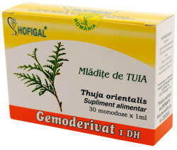Hofigal Mladite de Tuia Gemoderivat - 30 monodoze