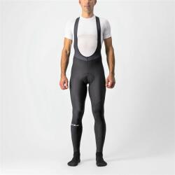 Castelli - pantaloni lungi ciclism pentru barbati cu bretele Entrata bibtights - negru (CAS-4520524-010) - trisport