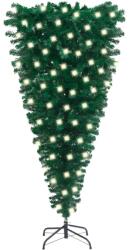 vidaXL Pom de Crăciun artificial inversat cu LED-uri, verde, 120 cm (3077973)