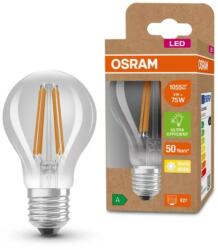 OSRAM E27 LED filament, 5 W, 1055 lm, melegfehér fényű (Classic-A) (4099854009617)