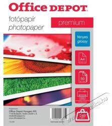 Office Depot Premium A4 240g fényes 50db fotópapír - digitalko