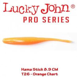 Lucky John Naluca LUCKY JOHN Hama Stick 8.9cm, culoare T26, 10buc/plic (140138-T26)