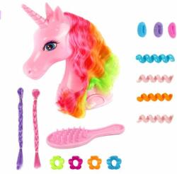 Man Yuk Toys Cap de unicorn pentru coafat - set pentru aranjarea coamei (B369 130)