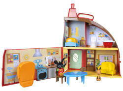 Golden Bear Toys Bing și prietenii: Set de joacă Casa lui Bing cu 2 figurine - 9 piese (BING3583) Figurina