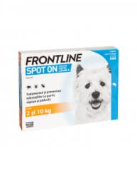 Frontline Spot On Caine S 2-10 kg, Cutie cu 3 Pipete