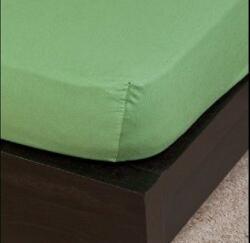 Naturtex Pamut Jersey olajzöld gumis lepedő 80-100x200 cm (73025)