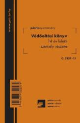 PÁTRIA Védőoltási könyv 14 év feletti személy részére 8 lapos füzet C. 3337-11