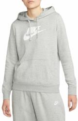 Nike Hanorace tenis dame "Nike Sportswear Club Fleece Logo Pullover Hoodie - dark grey heather/white