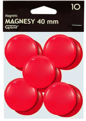 GRAND Táblamágnes GRAND 40 mm piros 10 darabos (130-1701) - papir-bolt