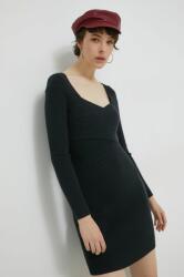 Abercrombie & Fitch ruha sötétkék, mini, testhezálló - sötétkék XXS
