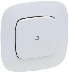 Legrand Netatmo 752566 Valena Allure okos egypólusú kapcsoló / fényerőszabályzó (végrehajtó), süllyesztett, díszítőkerettel szállítva, fehér színű, fázis/nulla megtáplálású egy kap (752566)
