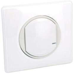 Legrand Netatmo 067721 Celiane okos egypólusú kapcsoló/fényerőszabályzó (végrehajtó), süllyesztett, retrofit, kompenzátor modullal és díszítőkerettel szállítva, fehér, 2-vezetékes sorkapcsos kialakítás (nulla