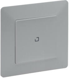 Legrand Netatmo 752366 Valena Life okos egypólusú kapcsoló / fényerőszabályzó (végrehajtó), süllyesztett, díszítőkerettel szállítva, alumínium színű, fázis/nulla megtáplálású egy k (752366)